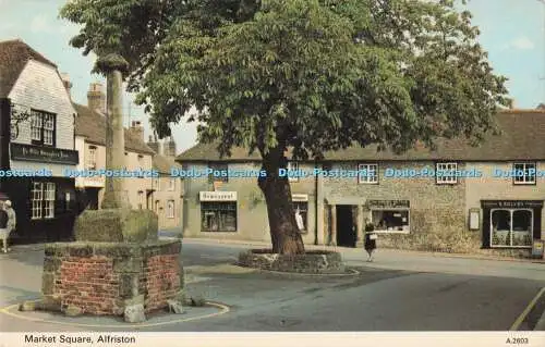 R727117 Alfriston Market Square E T W Dennis Scarborough PM Lewes Sussex 1972