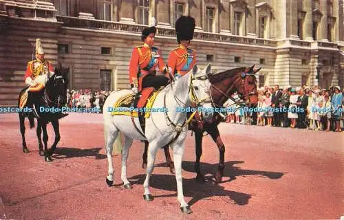 R727198 H M The Queen and H R H Prince Philip Photo Precision Colourmaster Inter