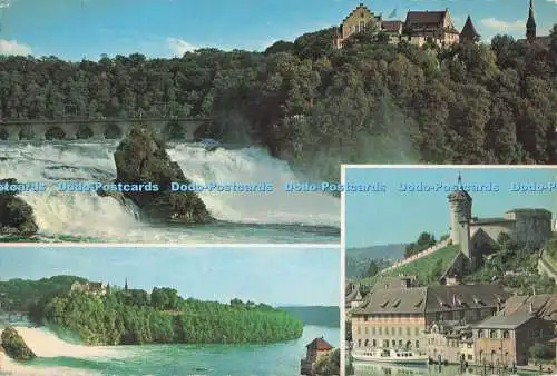 R727209 Rheinfall Bei Neuhausen Schlossli Worth Schloss Laufen und Munoth A Kien