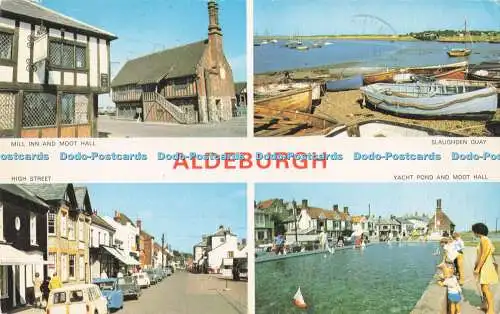 R727233 Aldeburgh High Street F W Pawsey Ipswich An Artistic Card 1980 Multi View