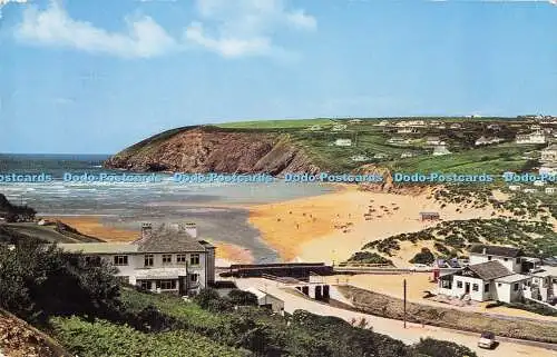 R727259 The Sands Mawgan Porth and Trenance Point Lilywhite J Woolverton PM Neuq