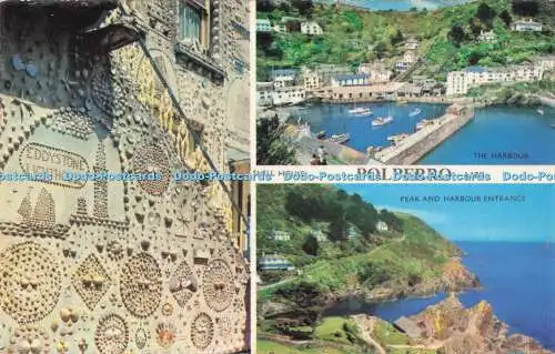R726368 Polperro Shell House Harvey Barton Multi View