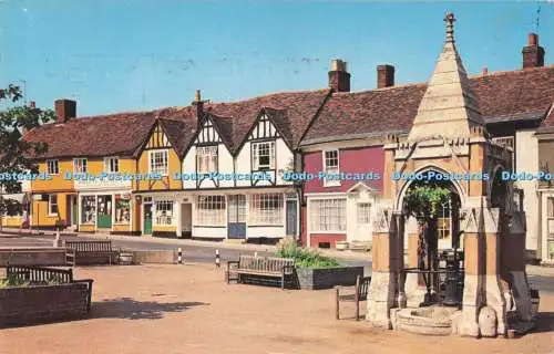 R726391 Woodbridge Market Hall F W Pawsey Ipswich Eine künstlerische Karte 1973