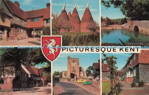 R727386 Picturesque Kent Penshurst J Salmon Sevenoaks Multi View