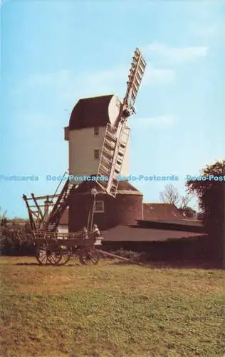 R726442 Suffolk Framsden Post Mill F W Pawsey Ipswich