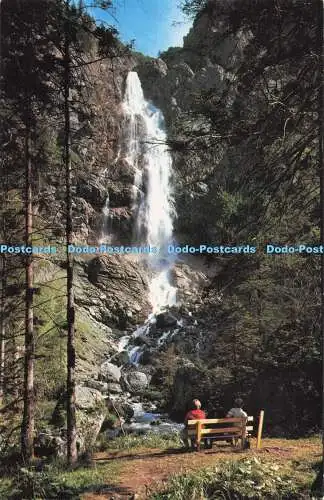 R727411 Bei Adelboden Berner Oberland Am Wilden Engstligen Wasserfall Klopfenste