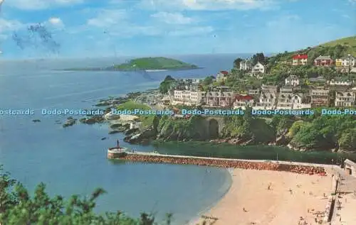 R726489 Cornwall Looe Island Anr Hannafore Point N P O Dexter Belfast PM Looe 19