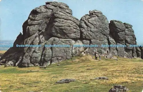 R72600 Dartmoor Haytor Rocks Jarrold Norwich England