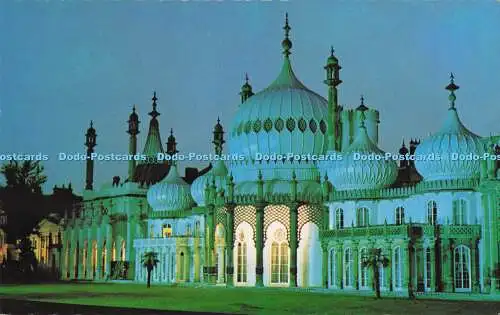 R726514 Brighton The Royal Pavilion by Night D Constance Littlehampton Sussex