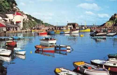 R727476 Polperro Cornwall The Harbour N P O Dexter Belfast