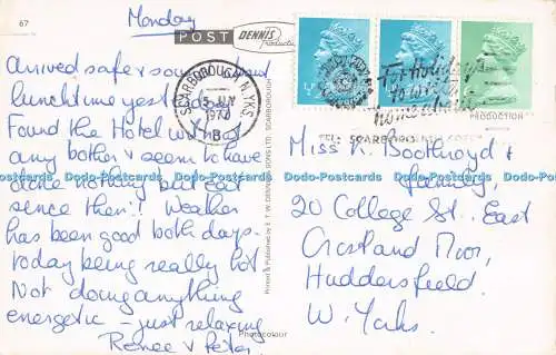 R72656 Scarborough The Spa and South Bay by Night E T W Dennis 1977