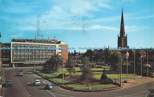 R727541 Broadgate Coventry Printed in Great Britian 1971