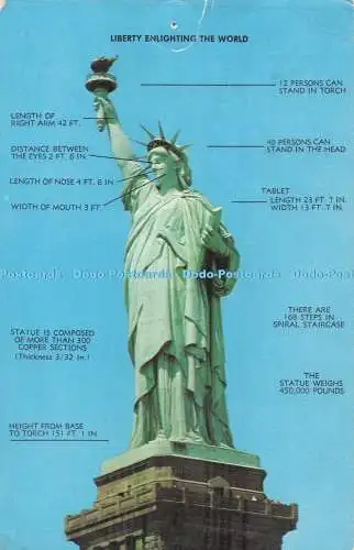 R726627 Liberty Enlighting The World The Statue of Liberty F Nigro PM United Sta