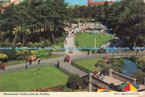 R726645 Bournemouth Gardens vom Pavillon John Hinde Thunder und Clayden E N