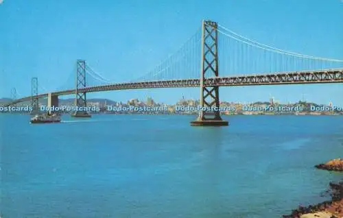 R726660 San Francisco Oakland Bay Bridge Ed Christensen Curteichcolor Art Creati