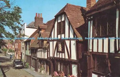 R726712 Rye Watchbell St 14th Century Houses D V Bennett Maidstone Photo View 19