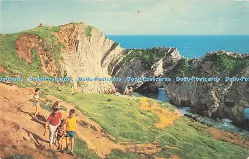 R726734 Lulworth Cove Treppenloch Foto Precision Colourmaster International