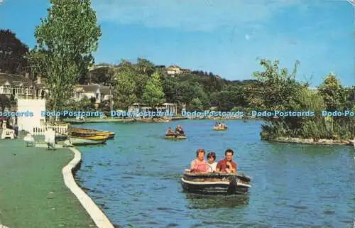 R727758 Newquay Cornwall Trenance Gardens Jarrold Norwich England 1971