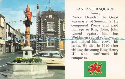 R727781 Conwy Lancaster Square E T W Dennis Scarborough B Johnson