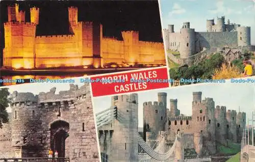 R726833 North Wales Castles Conway E T W Dennis Scarborough 1985 Multi View