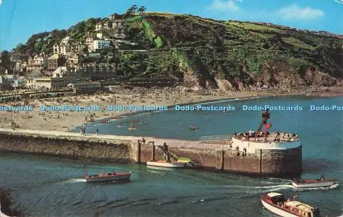 R727940 Looe Banjo Pier and Beach