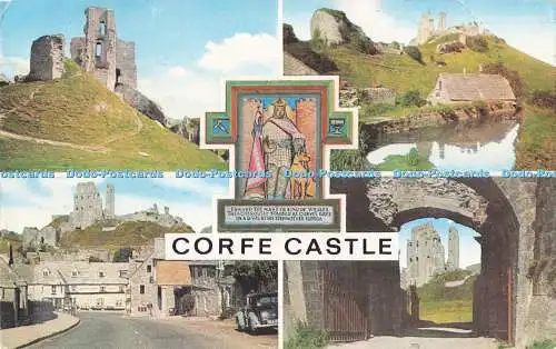 R727946 Corfe Castle J Salmon Sevenoaks 1980 Multi View