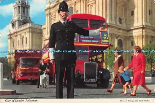 R727954 City of London Polizist John Hinde E Ludwig