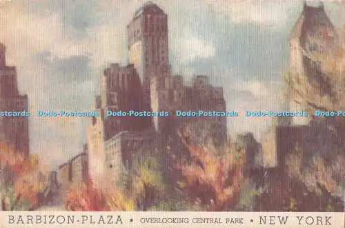 R727964 New York Barbizon Plaza mit Blick auf den Central Park