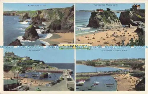 R727977 Newquay The Harbour E T W Dennis Scarborough Multi View