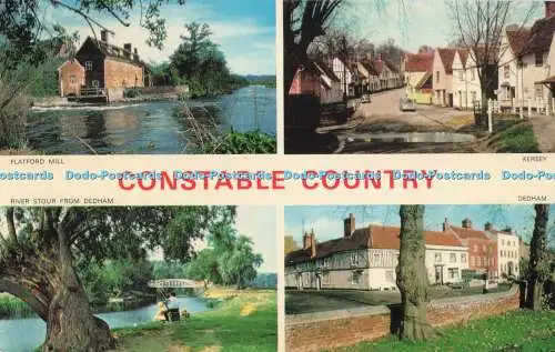 R728000 Constable Country Flatford Mill F W Pawsey Ipswich Eine künstlerische Karte Mult