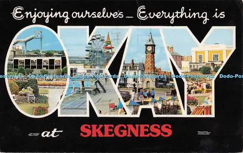 R728002 Sich selbst zu genießen, alles ist okay bei Skegness Bamforth Holmfirth Yor