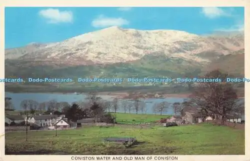 R728012 Coniston Water and Old Man Of Coniston Photo Precision Colourmaster Inte