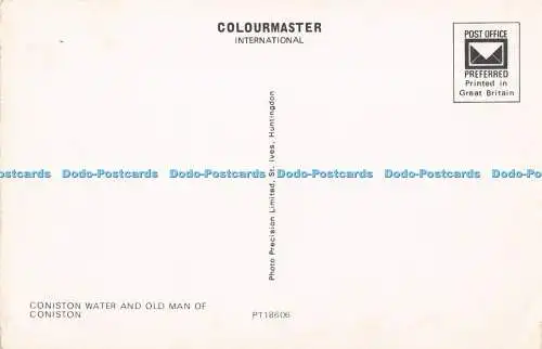 R728012 Coniston Water and Old Man Of Coniston Photo Precision Colourmaster Inte