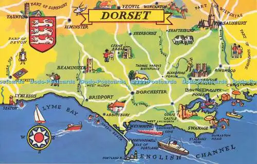 R728055 Dorset The Map Photo Precision Colourmaster International