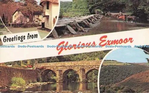 R728086 Grüße vom glorreichen Exmoor Winscombe Plastichrome von Colourpicture N