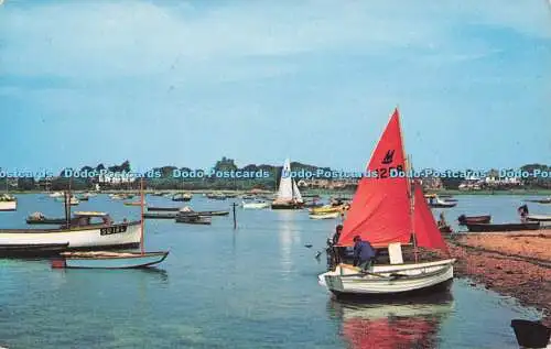 R728094 Mudeford Harbour J Hammersley Boscombe Bournemouth Plastichrome von Colou