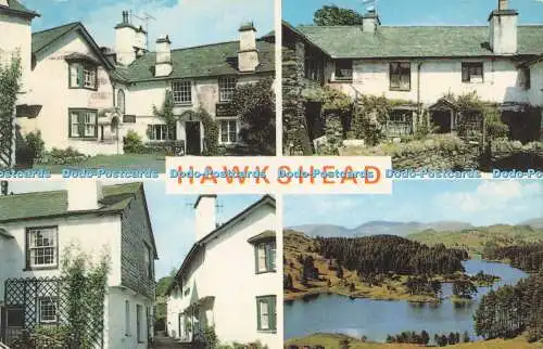 R728121 Hawkshead The Square Flag Street Sanderson and Dixon Jarrold PM Ulversto