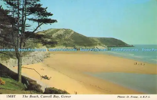 R728171 Gower The Beach Caswell Bay Harvey Barton D Frone PM Swansea Glam 1974