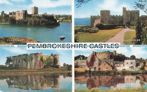 R728199 Pembrokeshire Castles Carew J Salmon Sevenoaks PM Tenby Multi View