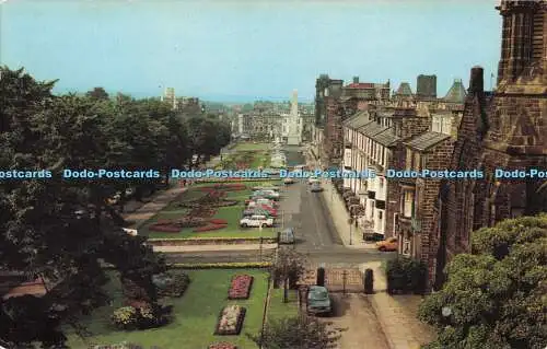 R728287 Harrogate War Memorial From Prospect Place Photo Precision Colourmaster