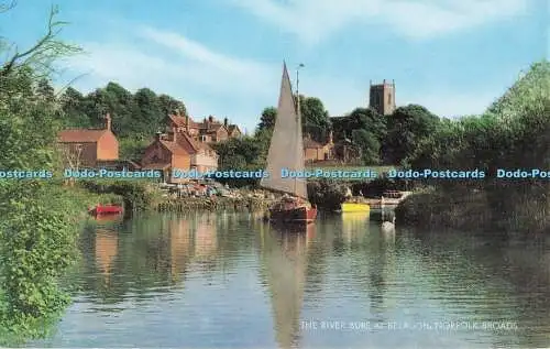 R728290 Norfolk Broads The River Bure bei Belaugh J Salmon Sevenoaks