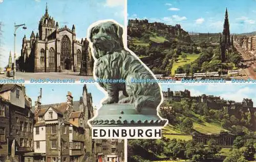 R728291 Edinburgh The Castle St Giles Cathedral PM Ashington Northumberland 1967