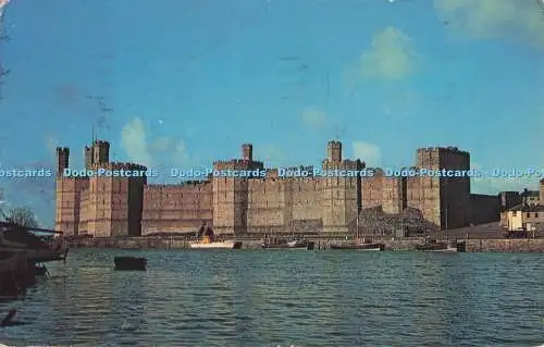 R728300 Caernarvon Castle Baxter and Crabtree Prestatyn Plastichrome von Colourpi