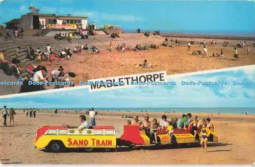 R728348 Mablethorpe The Beach Photo Precision Colourmaster International 1976 Mu
