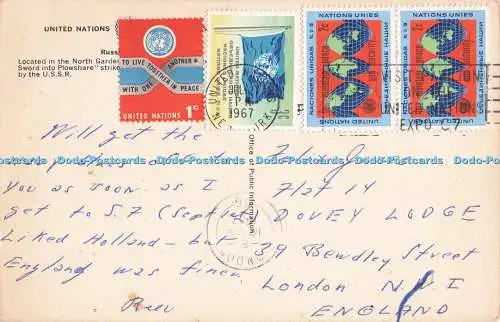 R728441 Let Us Beat Swords Into Plowshares Statue Yevgeny Vuchetich PM United Na