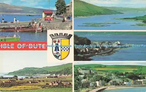 R728444 Isle of Bute Port Bannatyne E T W Dennis Scarborough Multi View