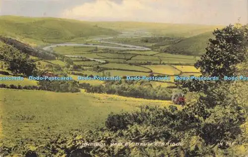 R728453 Rheidol Valley Devil Bridge Valentine Collo Farbe 4049 V Style