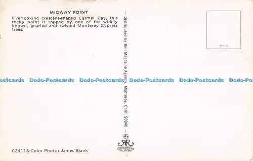 R728455 Mitte Punkt mit Blick auf halbmondförmiges Carmel Bay Bell Magazin Mike R