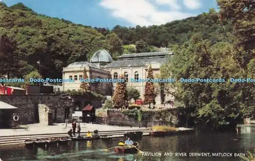 R728458 Matlock Bath Pavilion and River Derwent J Salmon Sevenoaks Eng