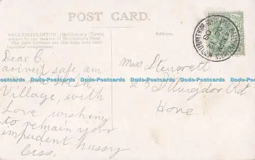 R724952 Ballymaclinton Round Tower M Clinton Town 1908